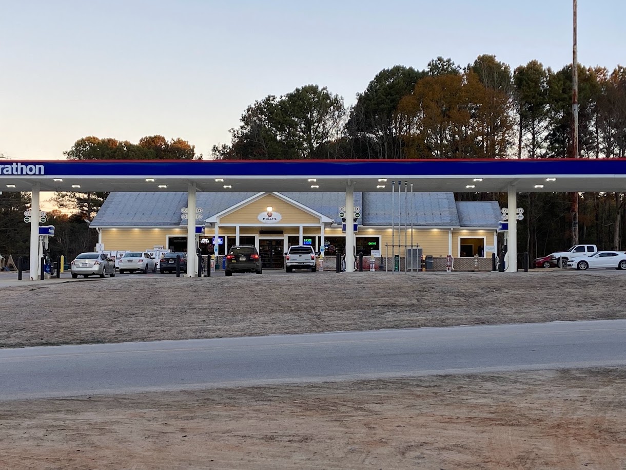 Gas station build